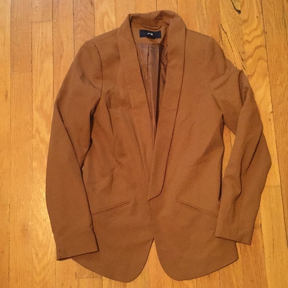 camel blazer h&m